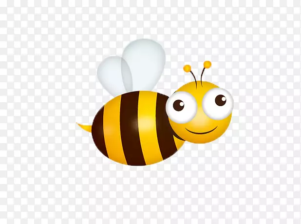 蜜蜂昆虫绘图插图-蜜蜂