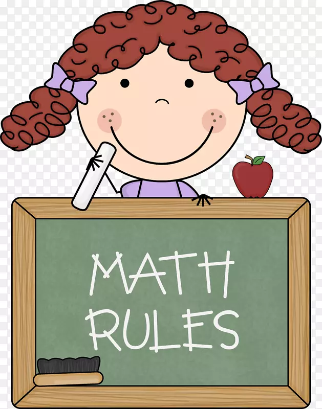 数学儿童剪贴画-有趣的数学剪报