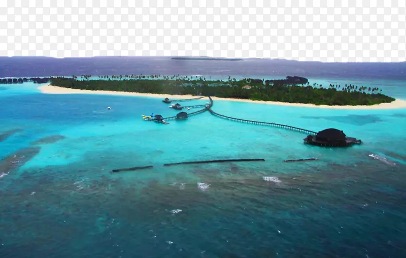 马尔代夫希尔顿岛酒店和度假村-希尔德尼鲁岛鸟瞰