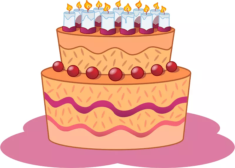 生日蛋糕托杯蛋糕巧克力蛋糕剪贴画啦啦队蛋糕图片