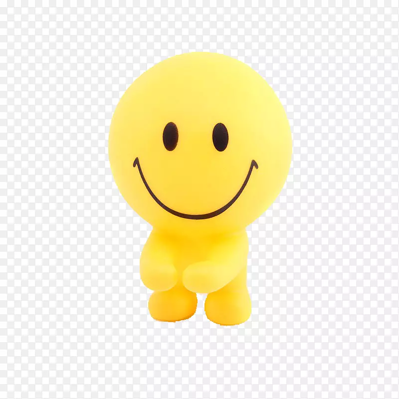 3D电脑图形电脑动画图标-微笑小黄人