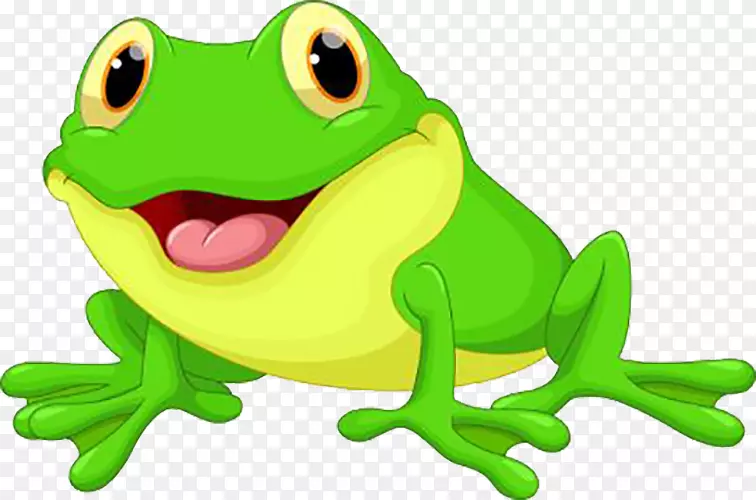 克米特青蛙动画剪辑艺术-卡通青蛙