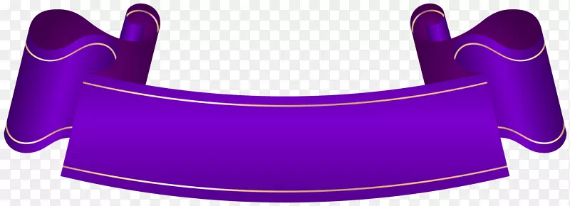 网页横幅剪贴画-紫色横幅剪贴画