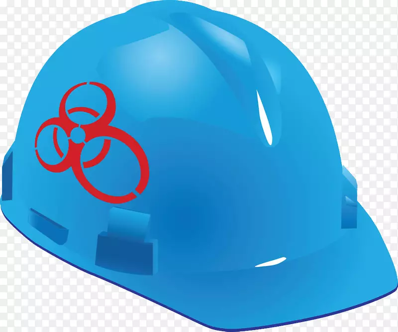 安全帽摩托车头盔自行车头盔帽-蓝盔帽