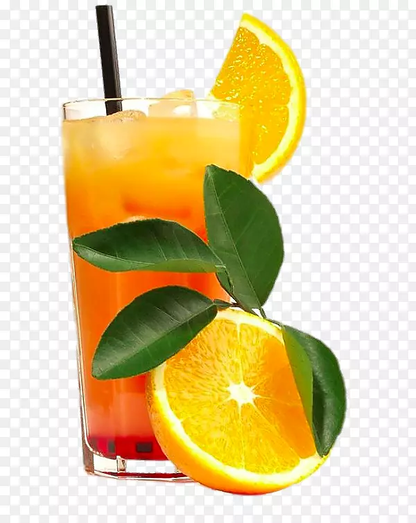 鸡尾酒软饮料果汁龙舌兰日出朗姆酒橙汁鸡尾酒
