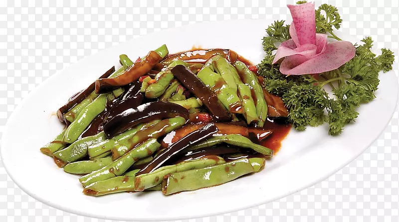 菜扎库斯基素食菜豇豆-一种爆裂的茄子豆