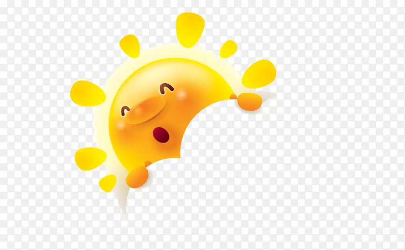 太阳插图-快乐的太阳
