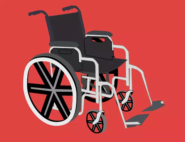轮椅残疾剪贴画-轮椅图像