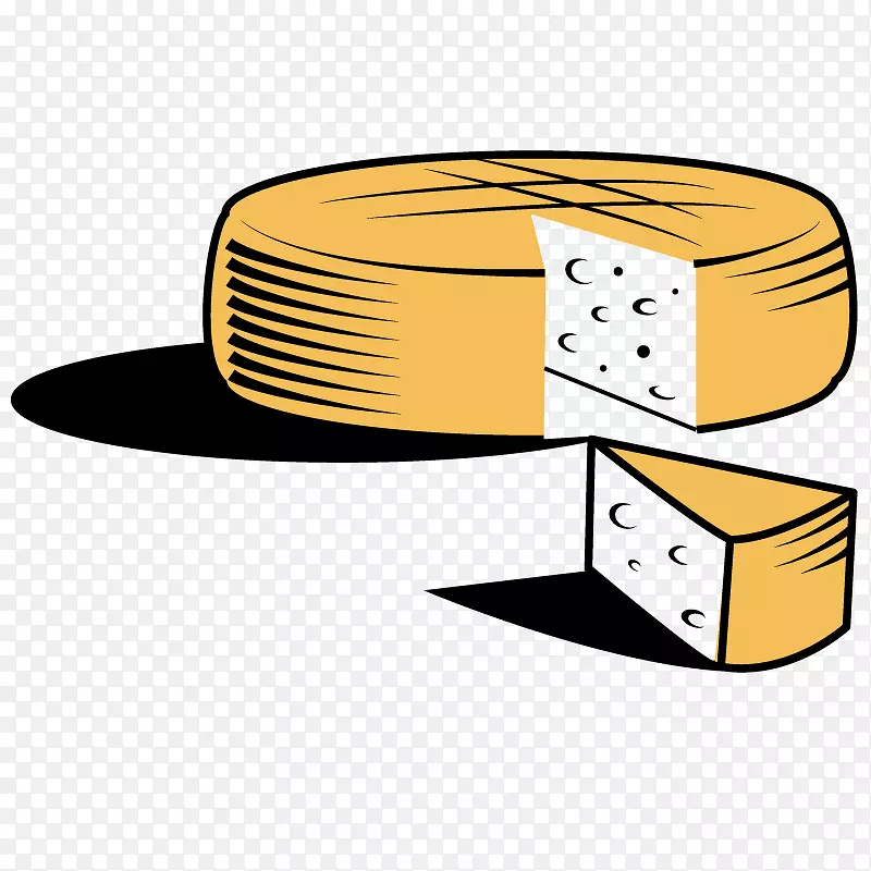 艾默特奶酪通心粉和奶酪早餐瑞士奶酪-奶酪