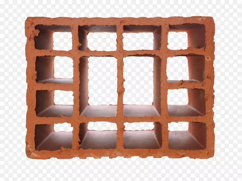 砖墙建筑.红色空心砖