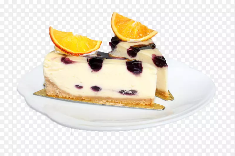 奶油芝士蛋糕糕点蛋糕蓝莓水果蛋糕