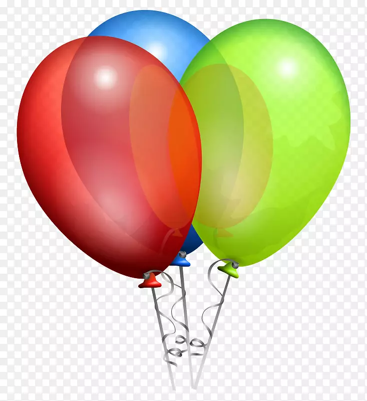 热气球生日剪贴画.气球图形