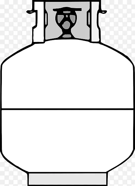 烧烤丙烷气瓶液化石油气夹艺术.丙烷夹板