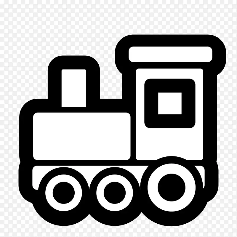 玩具火车轨道运输机车剪贴画蒸汽列车剪贴件