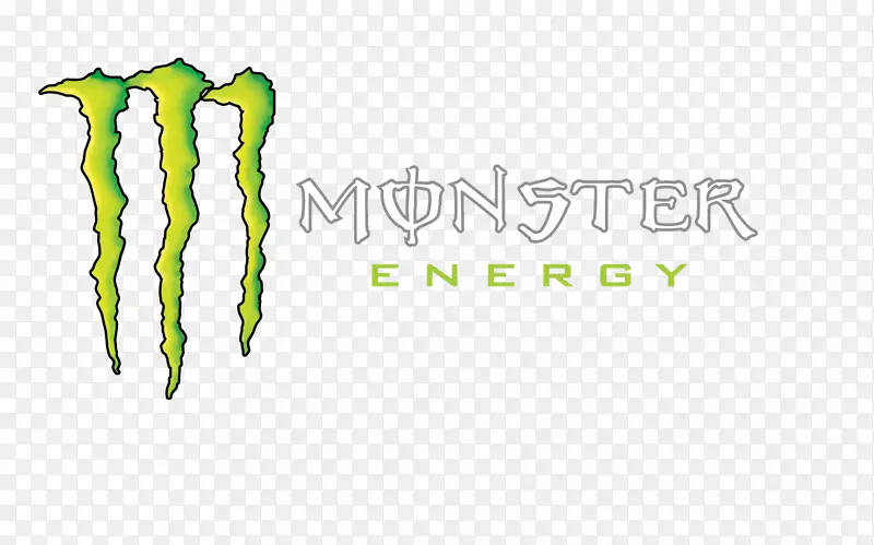 怪物能量饮料标识贴墙纸-怪物标志