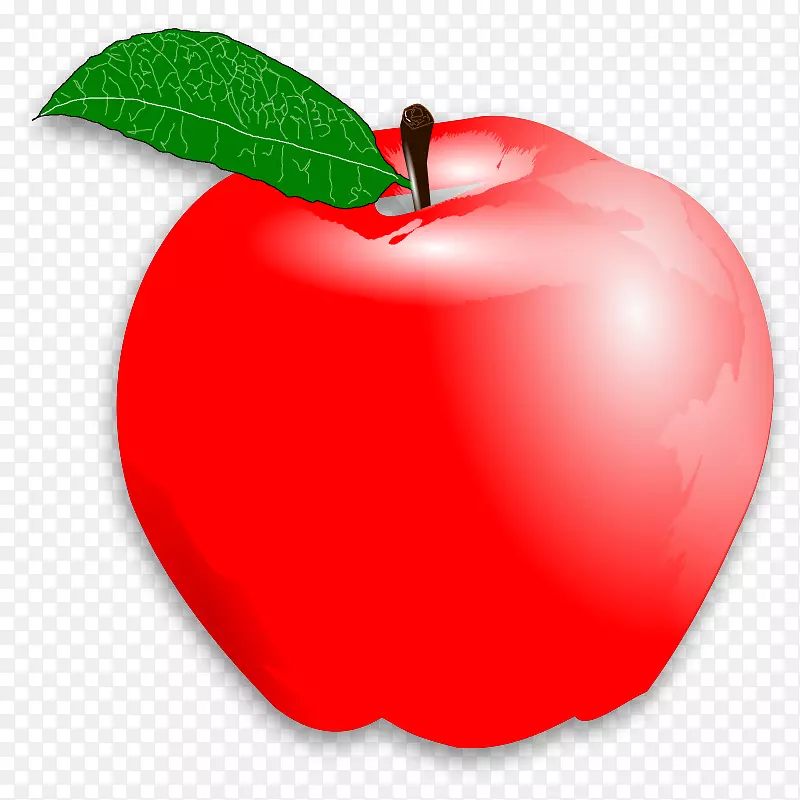 糖果苹果公共领域剪贴画-红苹果剪贴画