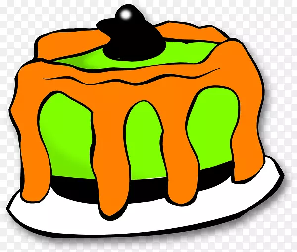 生日蛋糕万圣节蛋糕纸杯蛋糕婚礼蛋糕巧克力蛋糕万圣节食品剪贴画
