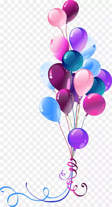 祝你生日快乐，气球夹，气球
