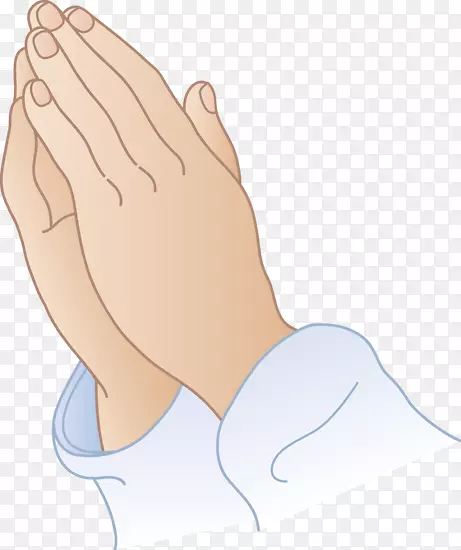 祈祷之手祈祷剪辑艺术-祈祷之手剪贴画
