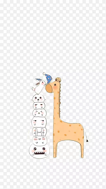 长颈鹿壁纸-可爱的长颈鹿