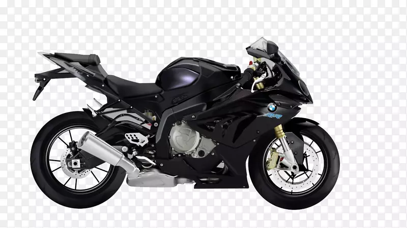 宝马S1000RR摩托车配件-黑色摩托车拉风