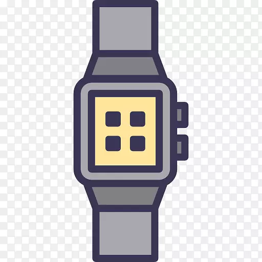智能手表可伸缩图形图标-手表