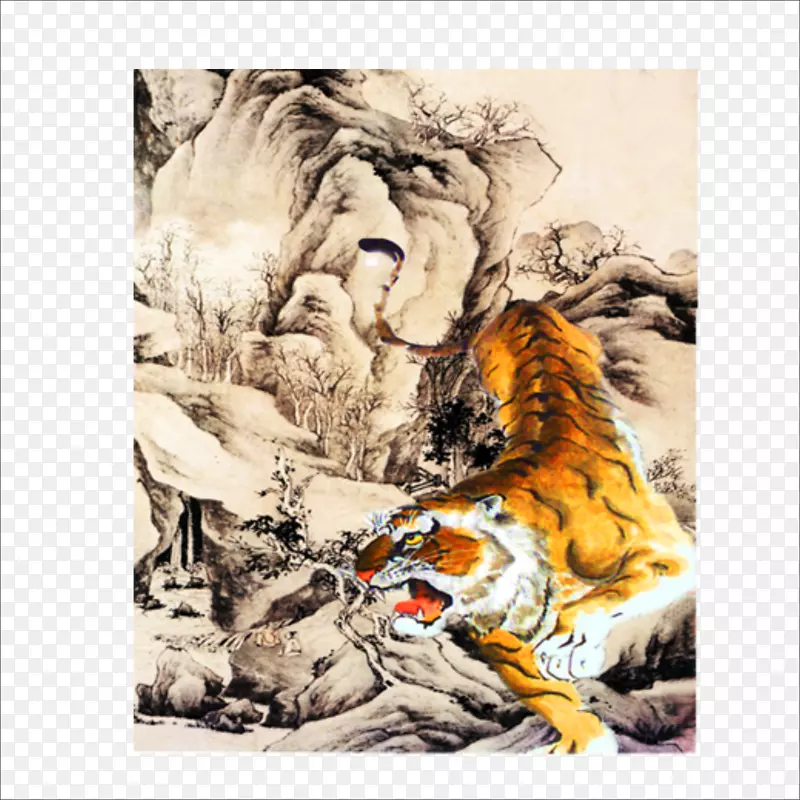 狮子豹，孟加拉虎，华南虎