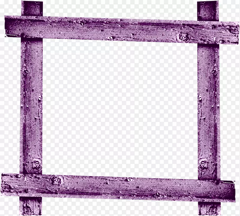 画框木框架.紫色木