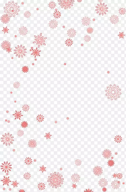 粉红雪花-梦中的粉红色雪花