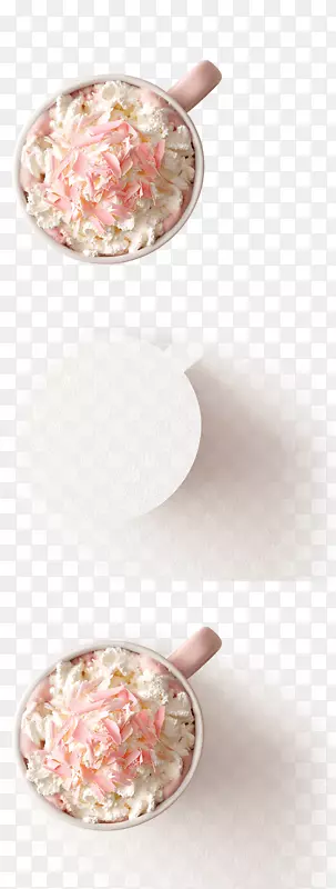 冰淇淋水彩画剪贴画-冰淇淋