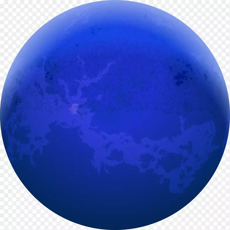 地球蓝色球体天-太空行星