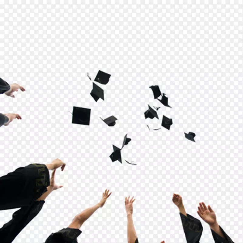 毕业典礼正方形学术帽流苏帽-投掷毕业帽