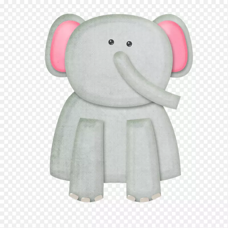 象纺织品填充玩具-大象