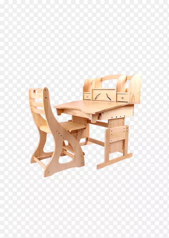 桌椅学习-木制学习座椅