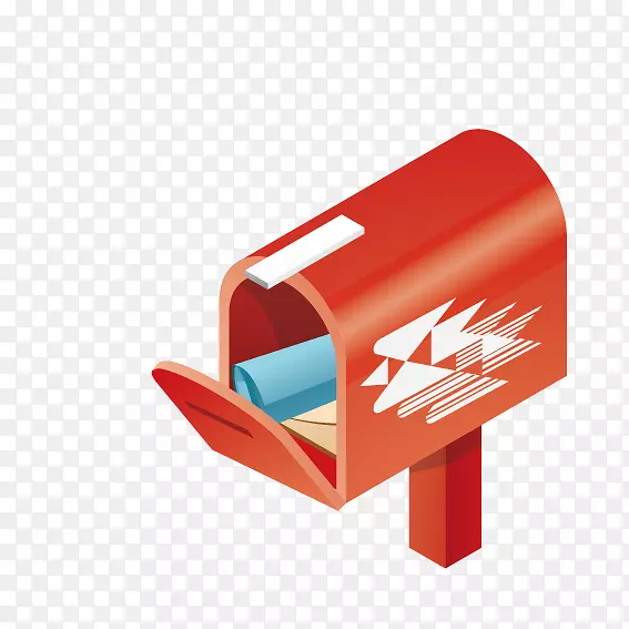 邮筒、信箱、图-红色信箱