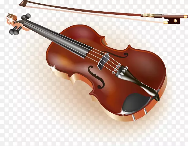 小提琴低音钢琴乐器-漂亮的手乐器小提琴
