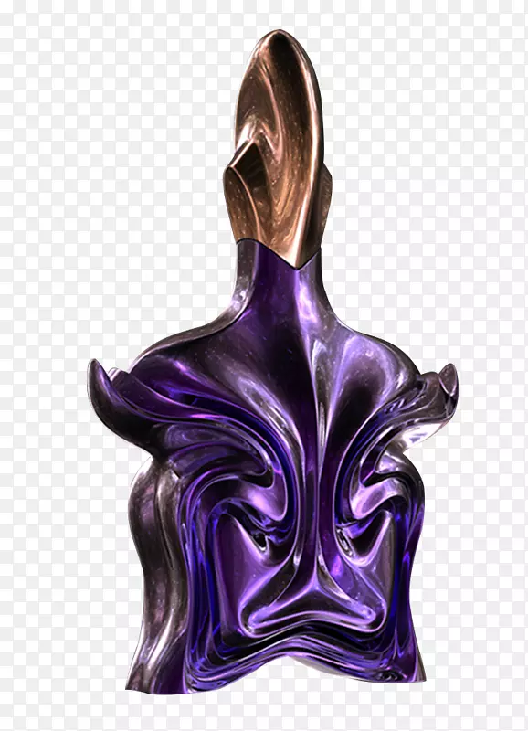 瓶紫色香水图标-紫色香水瓶女士香水