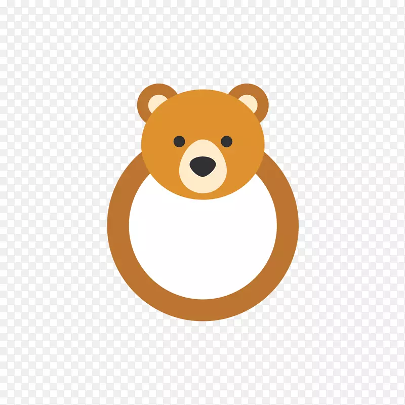 动物.棕熊相框