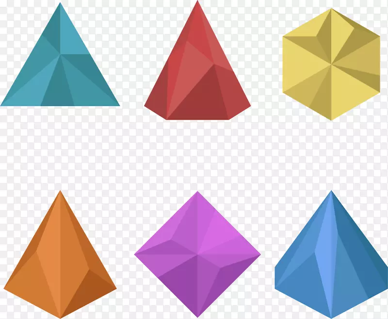 钻石透明和半透明.三角形金刚石