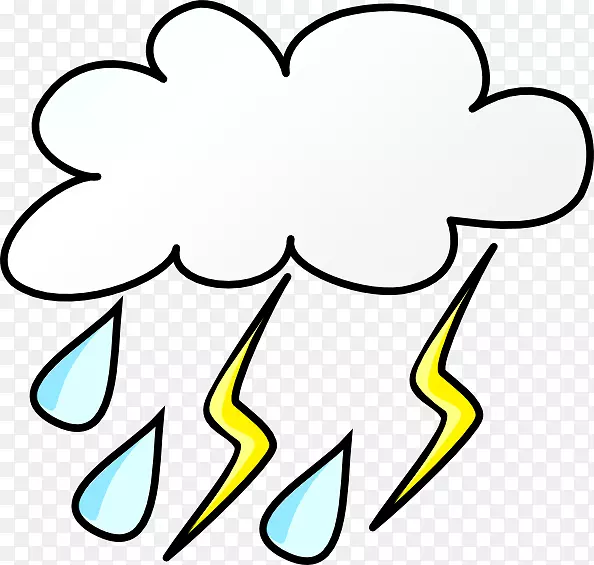 天气预报暴雨剪辑艺术-冰雹峭壁