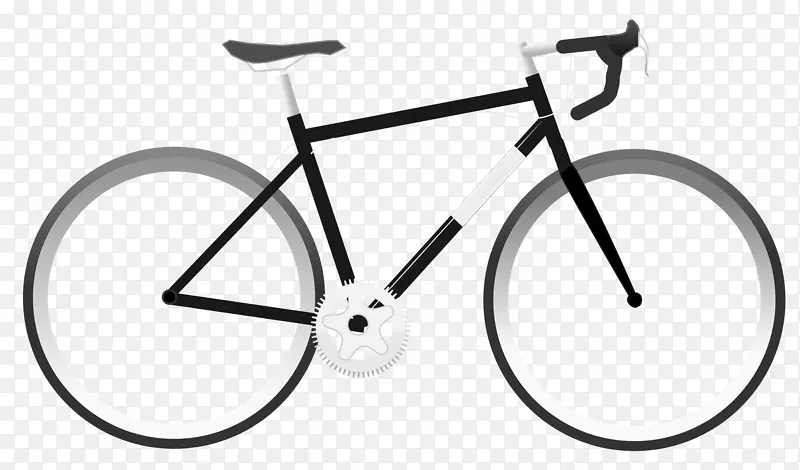 赛车、自行车、剪贴画.骑自行车的悬崖