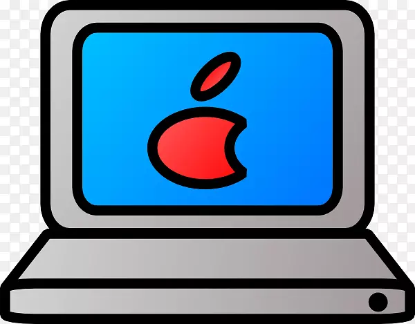 Macintosh笔记本电脑专业剪贴画-7台电脑剪贴画
