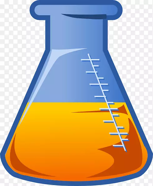 化学实验室烧瓶化学物质夹紧艺术化学制品