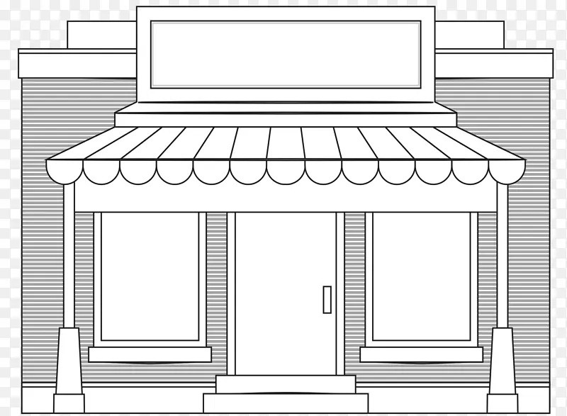 公司办公剪贴画-商店剪贴画