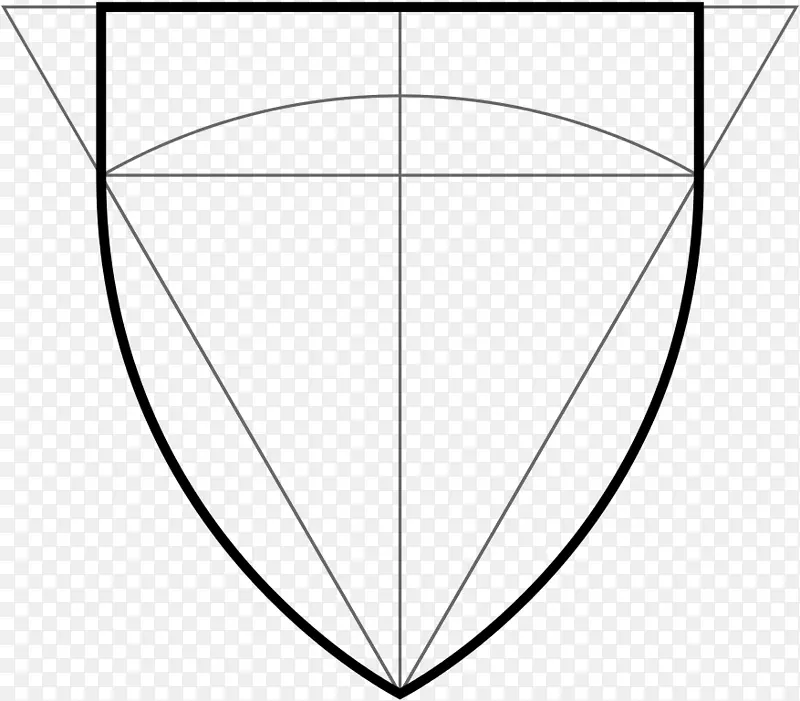白区三角形图案.盾构图