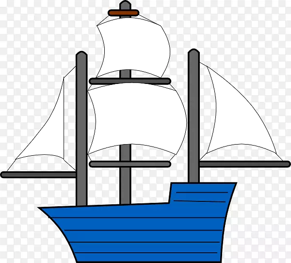 帆船自由内容剪辑艺术.船舶轮廓