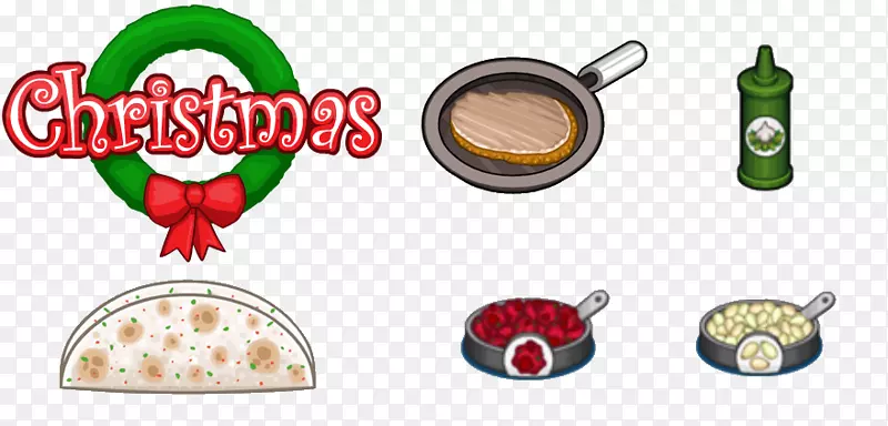 甜甜圈，木瓜，面包店，玉米卷，墨西哥料理-圣诞节玉米卷