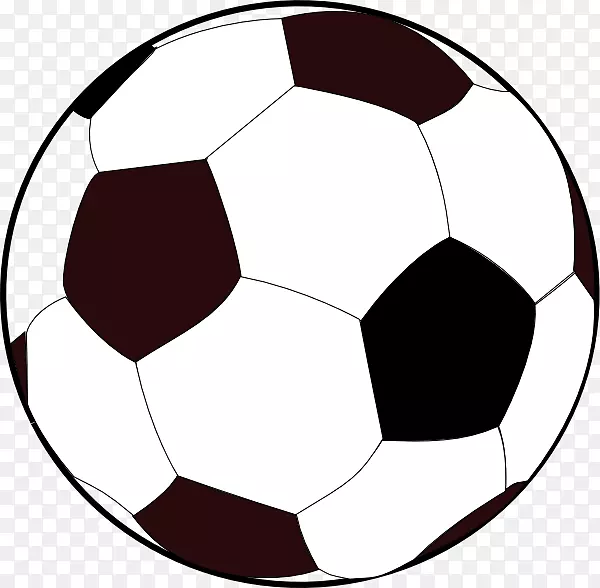 足球运动剪辑艺术-卡通足球目标