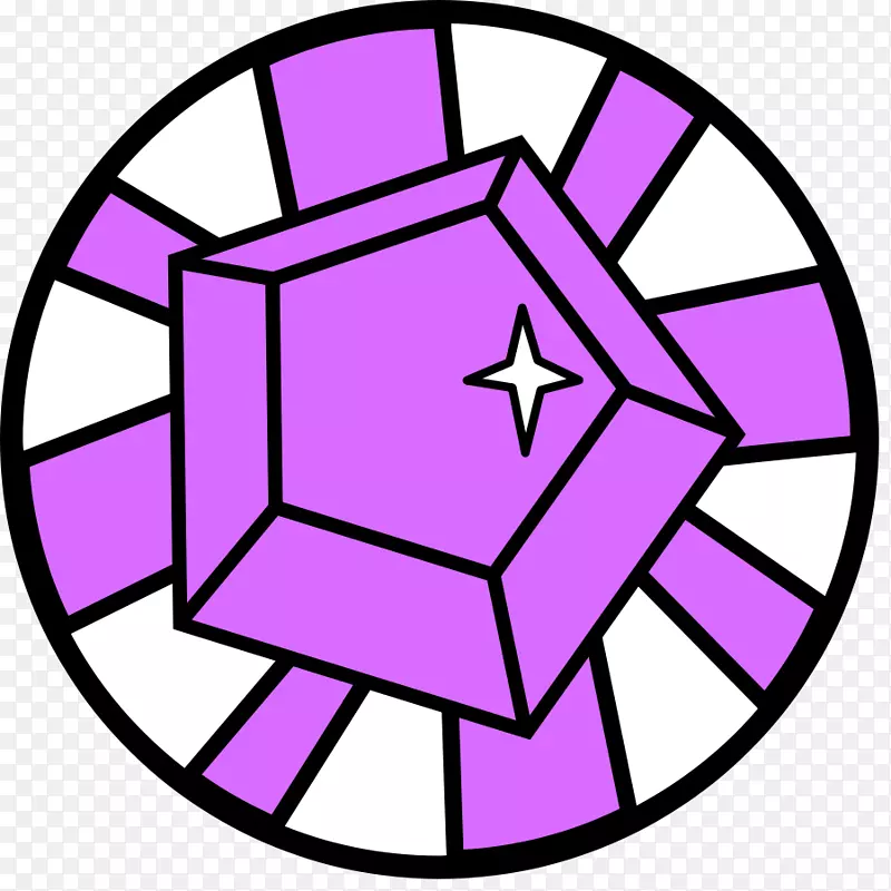 钻石宝石紫色剪贴画-宝石剪贴画