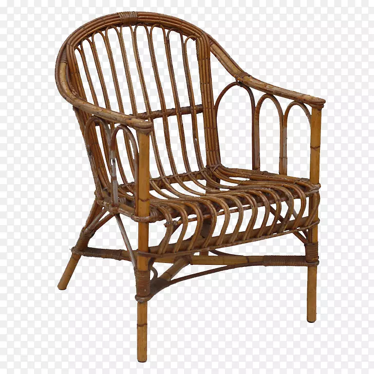 摇椅柳条藤-风复古藤椅材料自由拉
